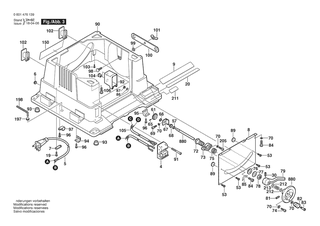 BOSCH GTS 10 XC - 0601476139