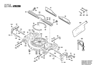 BOSCH MITER SAW bare - 060166E222