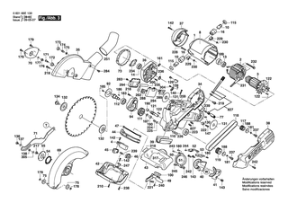 BOSCH MITER SAW bare - 060166E222