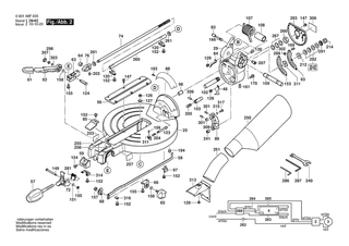 BOSCH MITER SAW bare - 060166F222