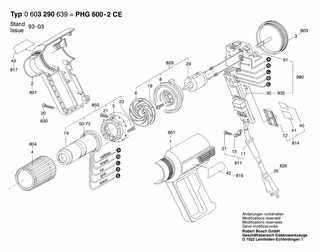 BOSCH PHG 600-2 CE - 0603290639