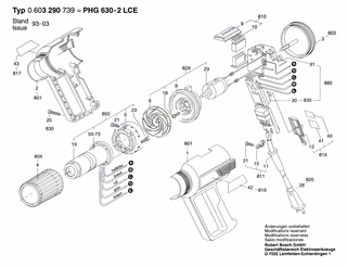BOSCH PHG 630-2 LCE - 0603290739