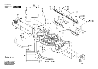 BOSCH GCM 12 SD - 3601F65011