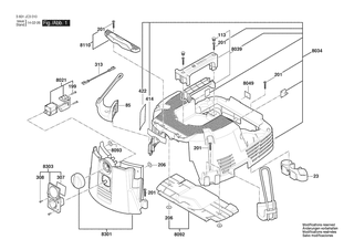 BOSCH VAC090S - 3601JC3010
