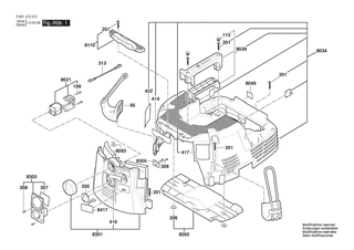 BOSCH VAC140AH - 3601JC3511