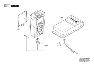 BOSCH DLR 165 - 3601K16011