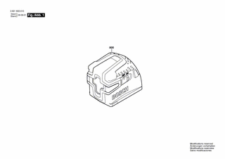 BOSCH GLL 2-10 - 3601K63610