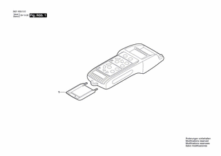 BOSCH RCR 1 - 3601K69510