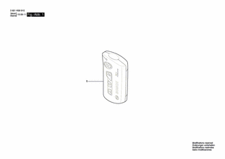 BOSCH RC1 - 3601K69910