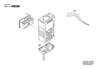 BOSCH GLR825 - 3601K72110