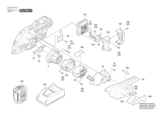 BOSCH GCM 18V-08N - 3601M41010