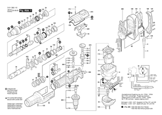 BOSCH RH 745 - 3611B65110