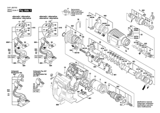 BOSCH GBH 36 VRE BARE - 3611J00R10