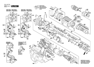 BOSCH GBH 36 VF-LI BA - 3611J01R10