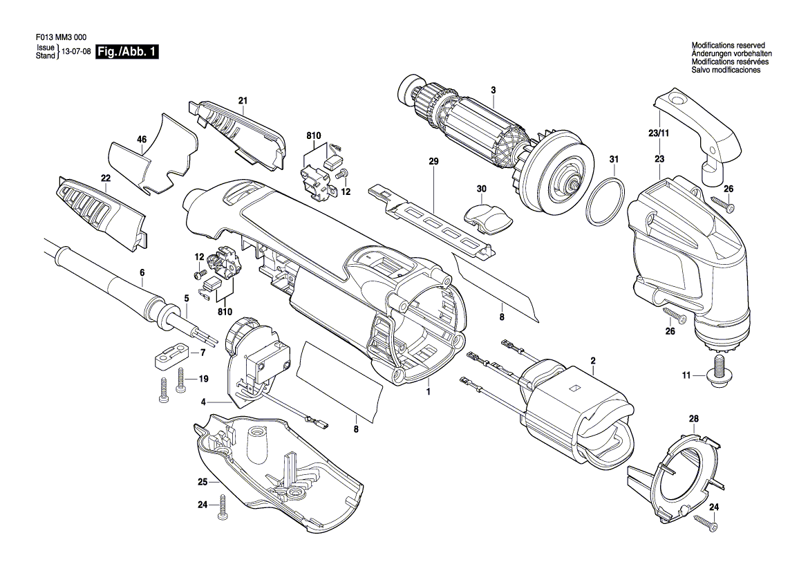 BOSCH MM30 F013MM3001