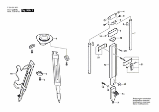 BOSCH WDF25 Orange - F034091M12