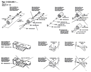 BOSCH Netzanschlussleitung | Ersatzteile fr Bandschleifer | 1607000391