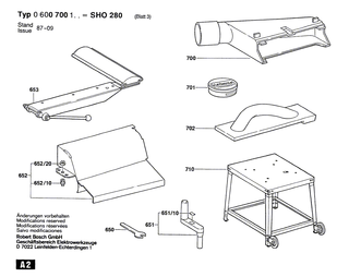 BOSCH Flachkopfschraube DIN 85-AM4x8-MS | Ersatzteile f�r SHO 280 | 2910110118