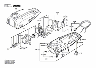 BOSCH Kugellager | Ersatzteile für AQUATAK ECO | F016F02917