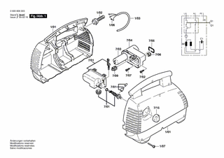 BOSCH Schalter | Ersatzteile fr AHR 1000 AS | F016102695
