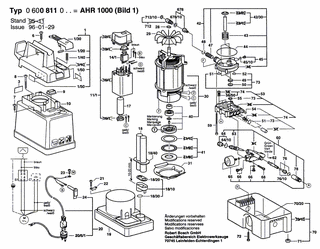 BOSCH Axialnadellager | Ersatzteile fr AHR 1000 | 1609350020
