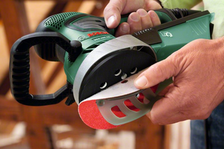 BOSCH Exzenterschleifer PEX 400 AE, Paper Assistant