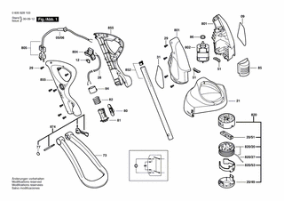 BOSCH Elektromotor | Ersatzteile fr ART 25 GSAV | F016L63104