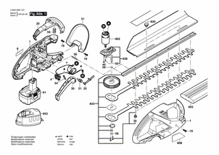 BOSCH Lagerbrücke | Ersatzteile für AHS 410 ACCU | 2609003669