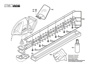 BOSCH Polschuh 220-230V | Ersatzteile für AHS 600-34 | 2604220429
