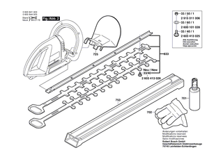 BOSCH Zylinderstift | Ersatzteile f�r AHS 48 | 2609002714