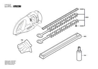 BOSCH Zylinderstift | Ersatzteile fr AHS 3 | 2609002714