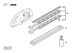 BOSCH Lfter | Ersatzteile fr AHS 15 | 2606610027
