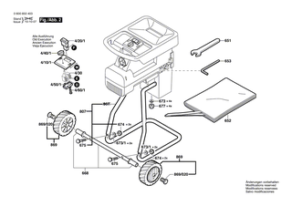 BOSCH Auffangbehälter | Ersatzteile für AXT 2200 | 1605411031