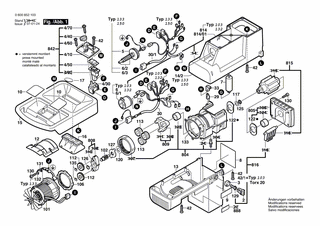 BOSCH Schneidkopf | Ersatzteile für AXT 2500 HP | 1607000821