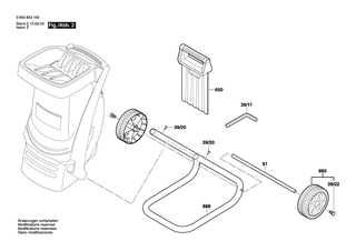 BOSCH Gewindeschneidschraube | Ersatzteile f�r AXT Rapid 200 | F016L37433