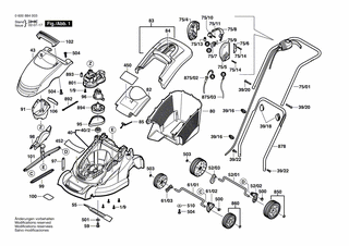 BOSCH Gurtspanner | Ersatzteile für ROTAK 34 | F016104211