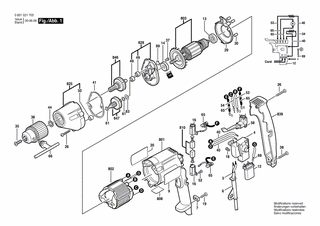 BOSCH Bohrfutterschlssel | Ersatzteile fr 1021 VSR | 3608571539