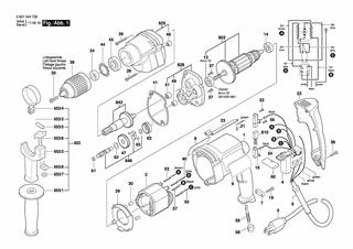 BOSCH Verbindungsleitung | Ersatzteile fr 1014 VSR | 2604448286