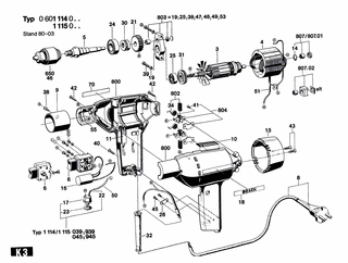 BOSCH Kugellager 7x22x7 | Ersatzteile für Bohrmaschine | 1900905018