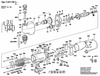 BOSCH Zylinderschraube DIN 84-BM3x50-5.8 | Ersatzteile fr Bohrmaschine | 2910011074
