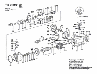 BOSCH Sechskantmutter DIN 934 -M4-m-8 | Ersatzteile fr Zweigang-Bohrmaschine | 2915011005