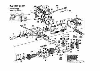 BOSCH Sechskantmutter DIN 985-M8-8 | Ersatzteile fr Gw-4G-Bohrmaschine | 2915061005