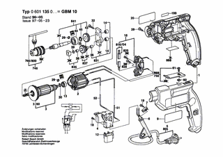 BOSCH Zylinderschraube M3x6,5-4.8 | Ersatzteile für GBM 10 | 2603410001