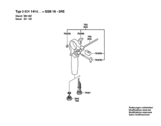 BOSCH Rillenkugellager 17x35x10 | Ersatzteile f�r GSB 2-650 RE | 1900905163