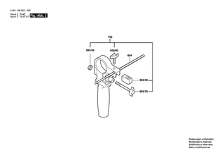 BOSCH Typschild | Ersatzteile f�r GBM 13-2 RE | 160111A3H3