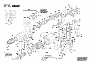 BOSCH Senkschraube M6x23 | Ersatzteile für GBM 13-2 RE | 2603421229