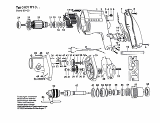 BOSCH Tülle Ø7,6-Ø8,2x95 MM | Ersatzteile für Schlagbohrmaschine | 2600703013