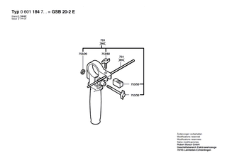 BOSCH Sicherungsring DIN 472-24x1,2 MM | Ersatzteile f�r GSB 20-2 E | 2916660008