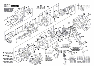 BOSCH Zwischenring | Ersatzteile für GDB 1600 DE | 1600300090