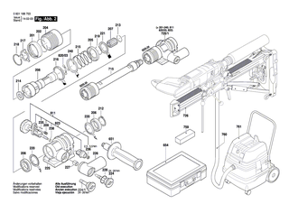 BOSCH Zwischenring | Ersatzteile für GDB 1600 DE | 1600300090